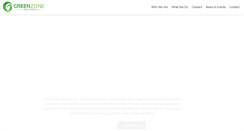 Desktop Screenshot of greenzoneinc.com